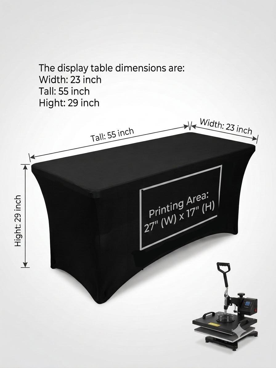Custom Stretchy Tablecloth - Print Only- Tablecloth are NOT included