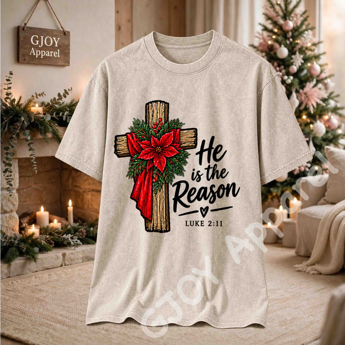 Christmas 1020 - He is the Reason Christmas Sweatshirt - Adult and Youth -Acid was adult Shirts