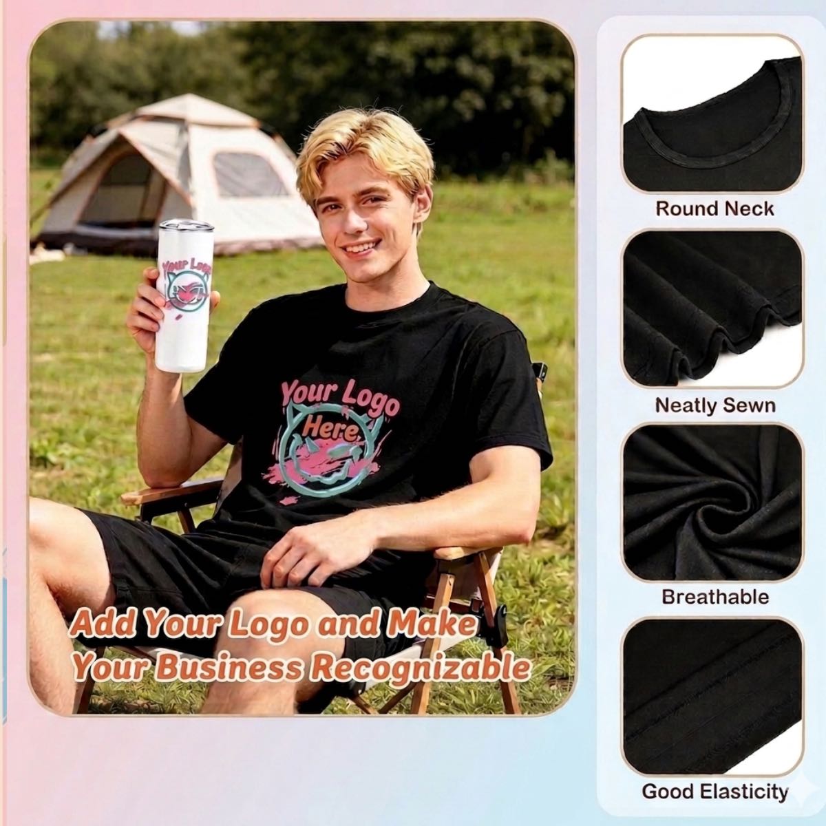 Personalized Adult Dry Fit Polyester - Quick Dry T-shirts AZP95