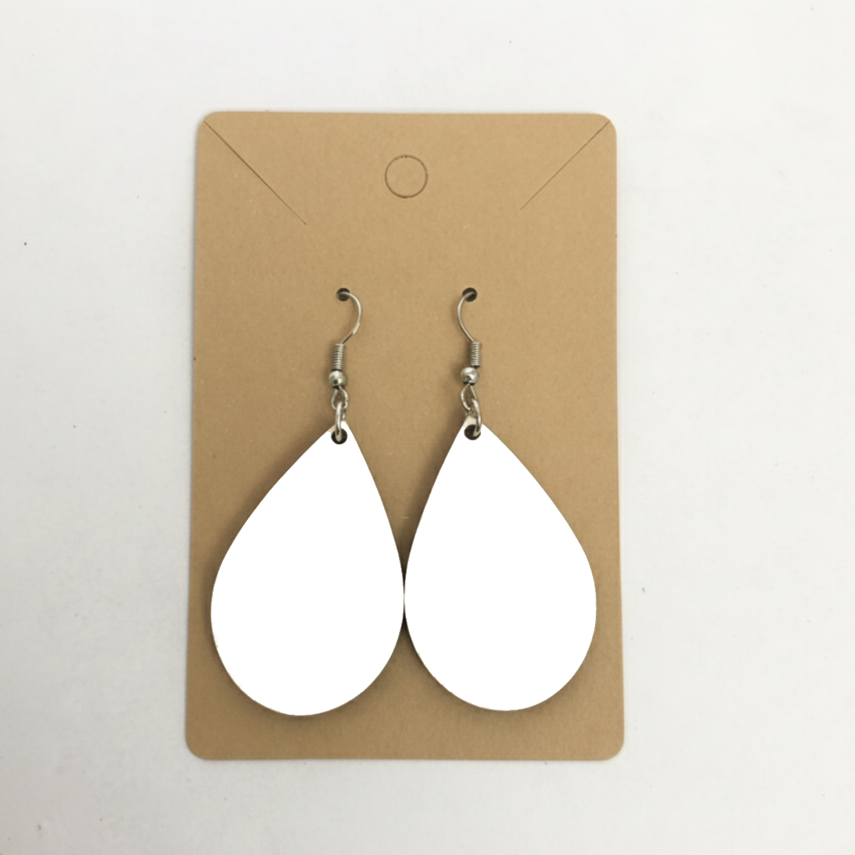 Personalized Water Drop Style Earrings – Double Sided