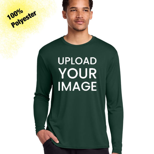 Port & Co Long Sleeve Performance Tee. PC380LS