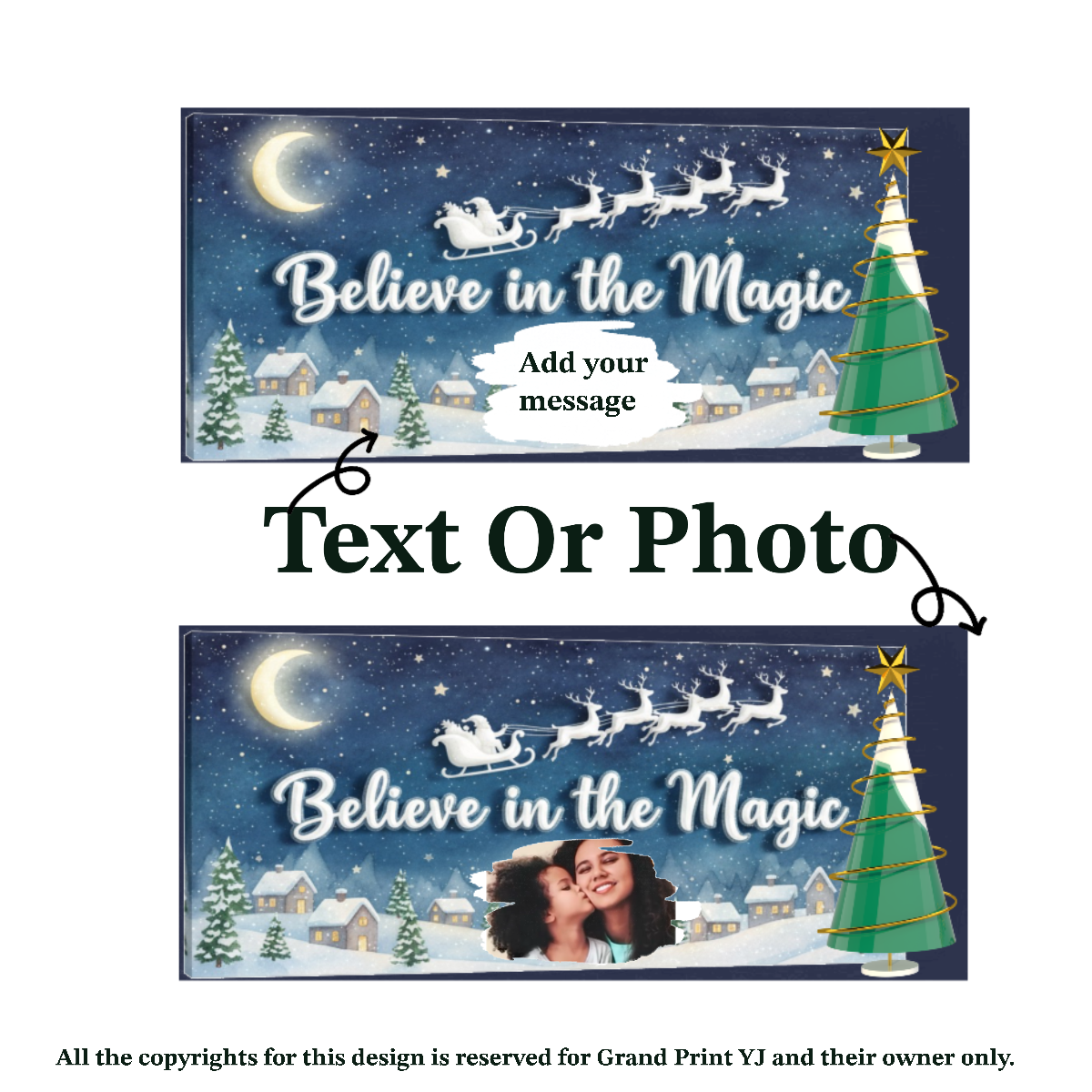 Believe in the Magic _ Personalized coffee mug 11 oz