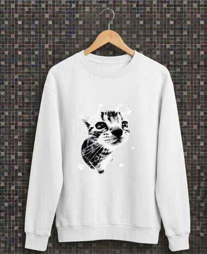 Y2K Alien Cat Meme Retro Silly Cat Vintage Kitty Funny Shirt T-Shirt