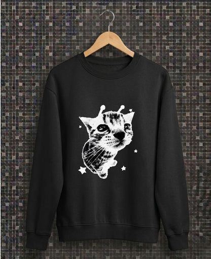 Y2K Alien Cat Meme Retro Silly Cat Vintage Kitty Funny Shirt T-Shirt
