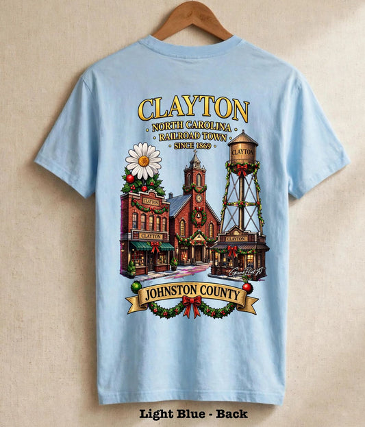 Clayton Railroad Town NC025,26 Adult and Youth Graphic Shirt