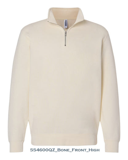 Custom Unisex Midweight Quarter-Zip Pullover - Independent Trading Co. SS4600QZ