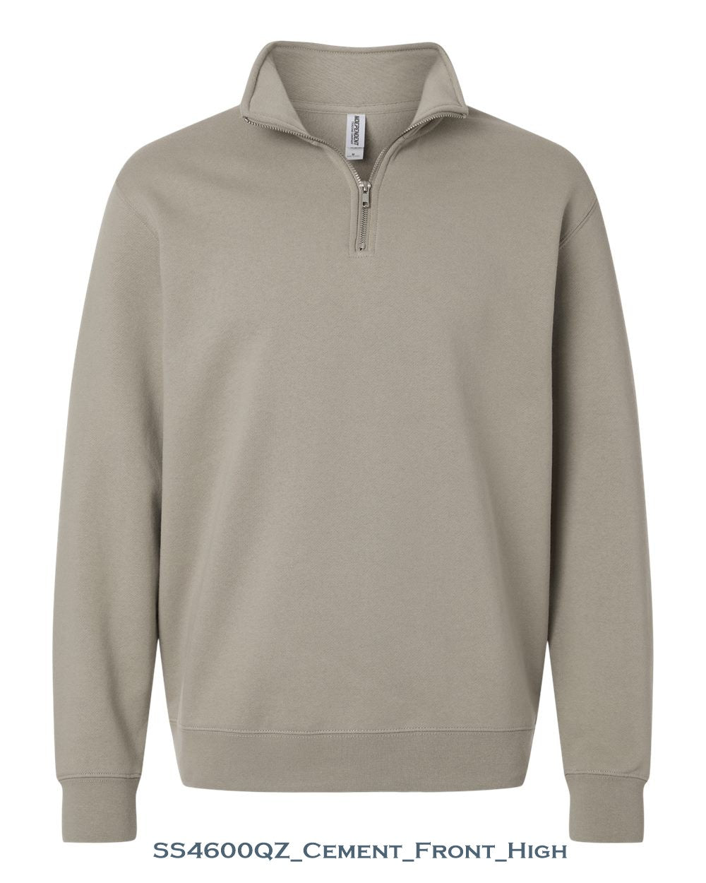 Custom Unisex Midweight Quarter-Zip Pullover - Independent Trading Co. SS4600QZ