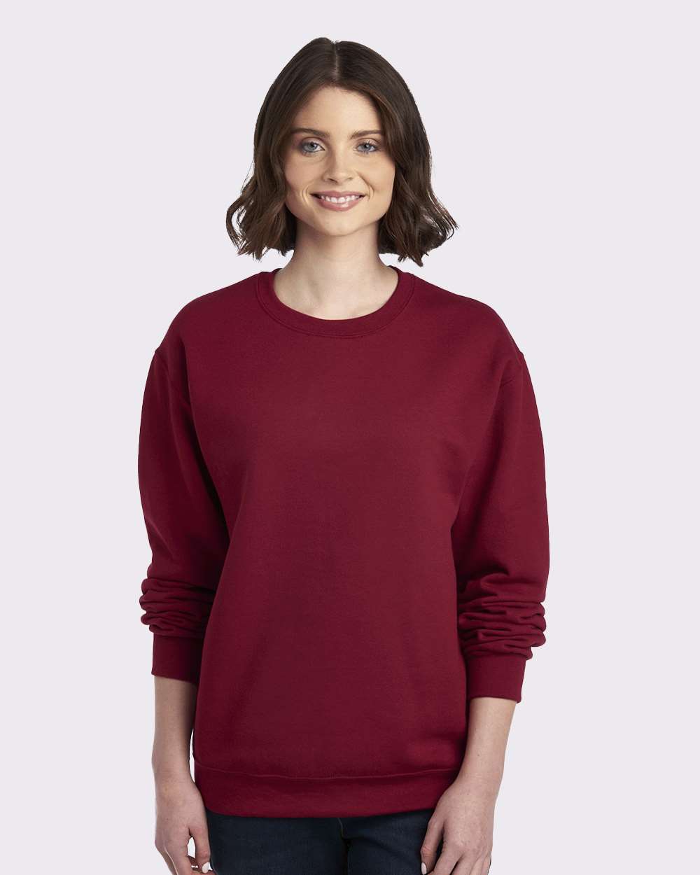 Personalized Adult JERZEES - Unisex NuBlend® Crewneck Sweatshirt - 562MR