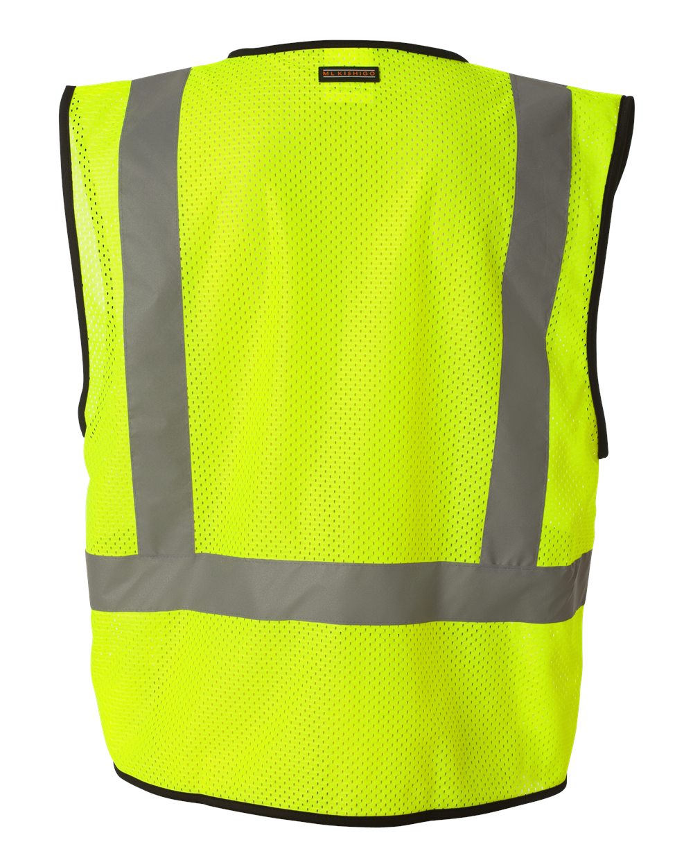 Custom Unisex Economy Single Pocket Hook-And-Loop Mesh Vest - Kishigo 1193-1194
