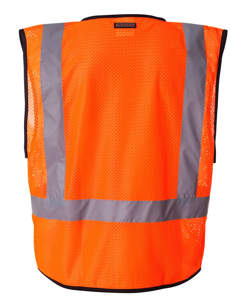 Custom Unisex Economy Single Pocket Hook-And-Loop Mesh Vest - Kishigo 1193-1194