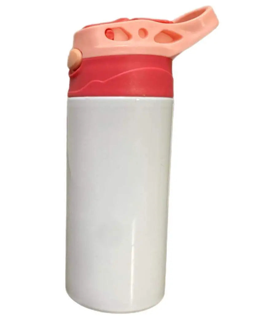 Personalized Stainless Steel Kids Water Bottle – with Pop-Up Straw & Handle- Tumbler Grand Print YJ