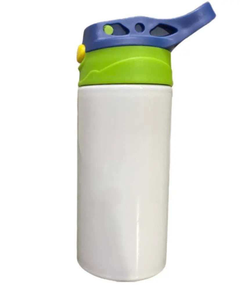 Personalized Stainless Steel Kids Water Bottle – with Pop-Up Straw & Handle- Tumbler Grand Print YJ