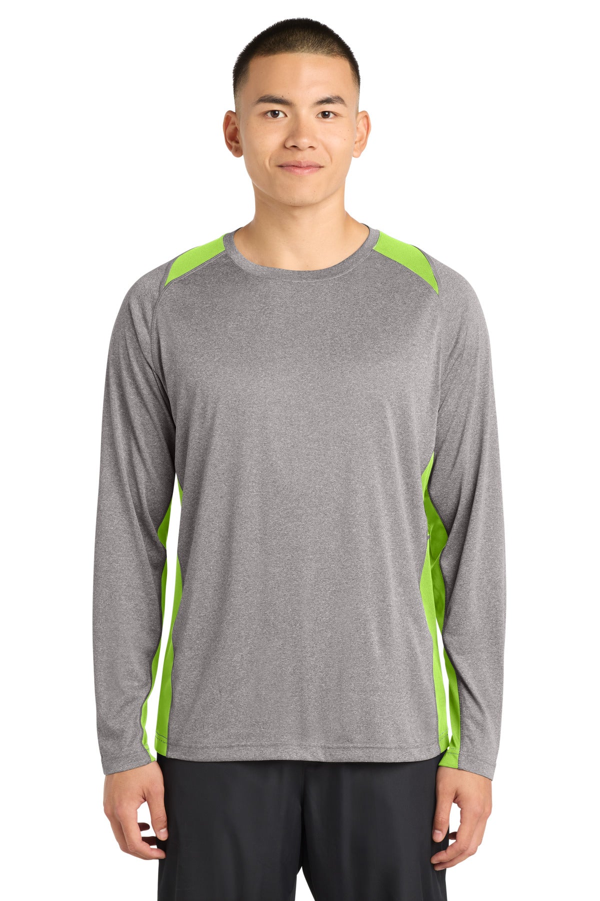 Vintage Heather/ Lime Shock