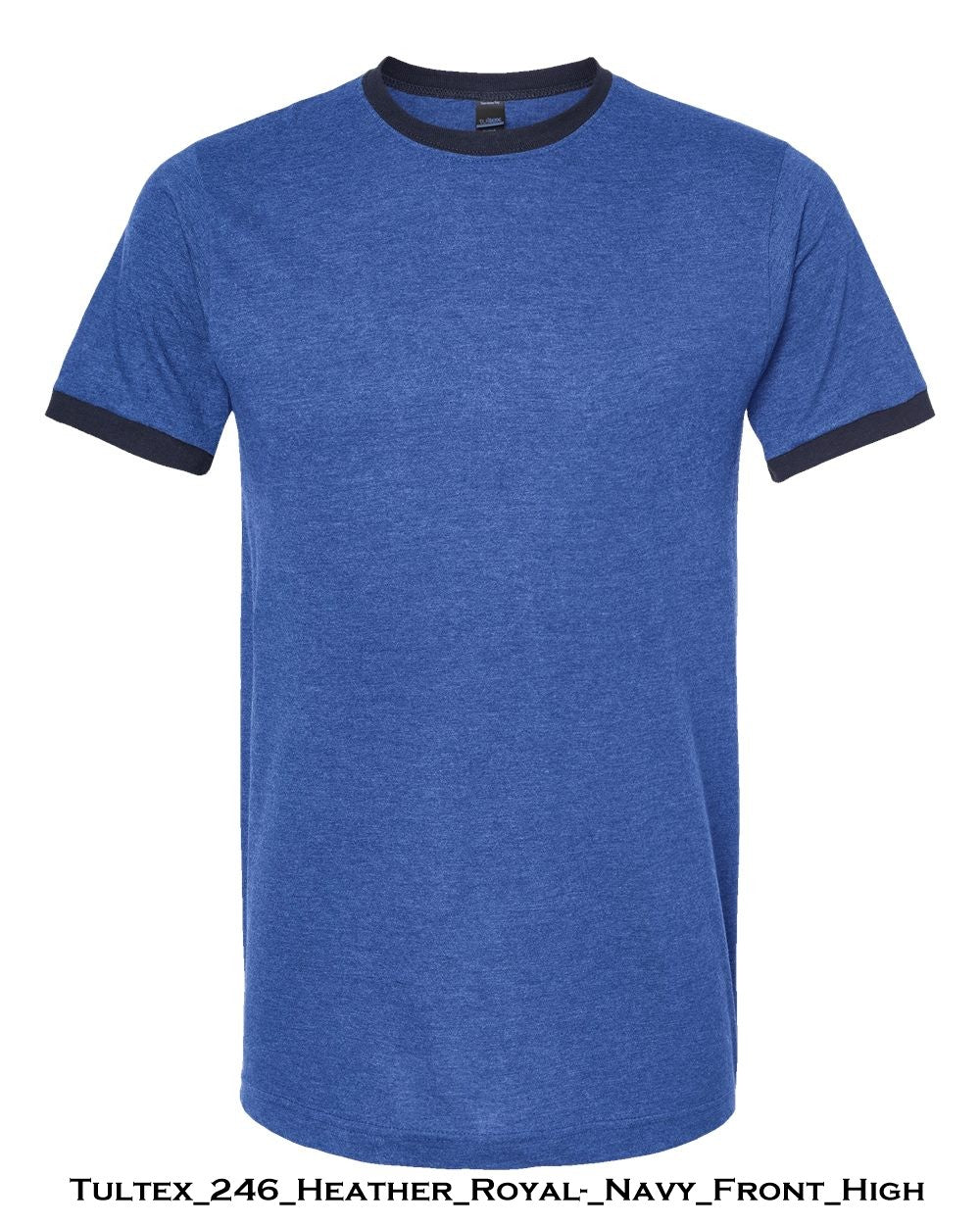 Customized Unisex Fine Jersey Ringer T-Shirt - Tultex 246