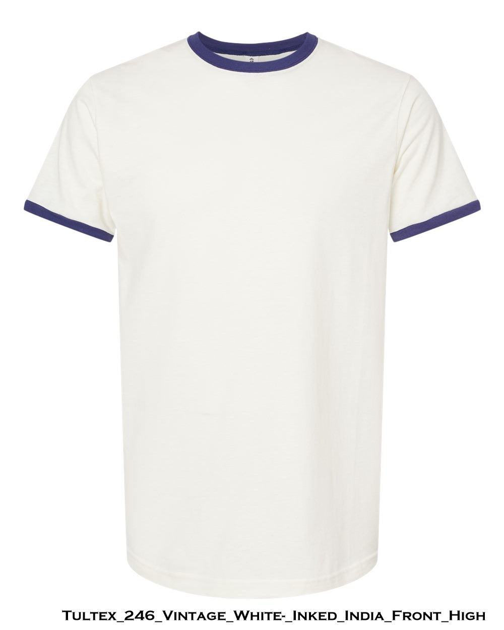 Customized Unisex Fine Jersey Ringer T-Shirt - Tultex 246