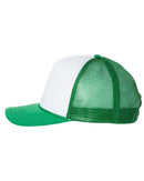 Valucap - Foam Mesh-Back Trucker Cap - VC700& Valucap - Lightweight Twill Cap Grand Print YJ