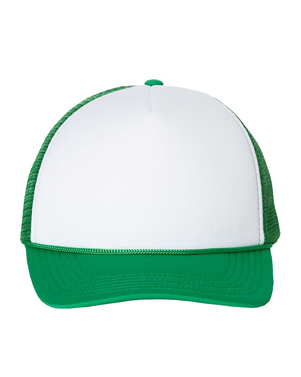 Valucap - Foam Mesh-Back Trucker Cap - VC700& Valucap - Lightweight Twill Cap Grand Print YJ