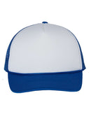 Valucap - Foam Mesh-Back Trucker Cap - VC700& Valucap - Lightweight Twill Cap Grand Print YJ