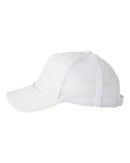 Valucap - Foam Mesh-Back Trucker Cap - VC700& Valucap - Lightweight Twill Cap Grand Print YJ