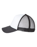 Valucap - Foam Mesh-Back Trucker Cap - VC700& Valucap - Lightweight Twill Cap Grand Print YJ