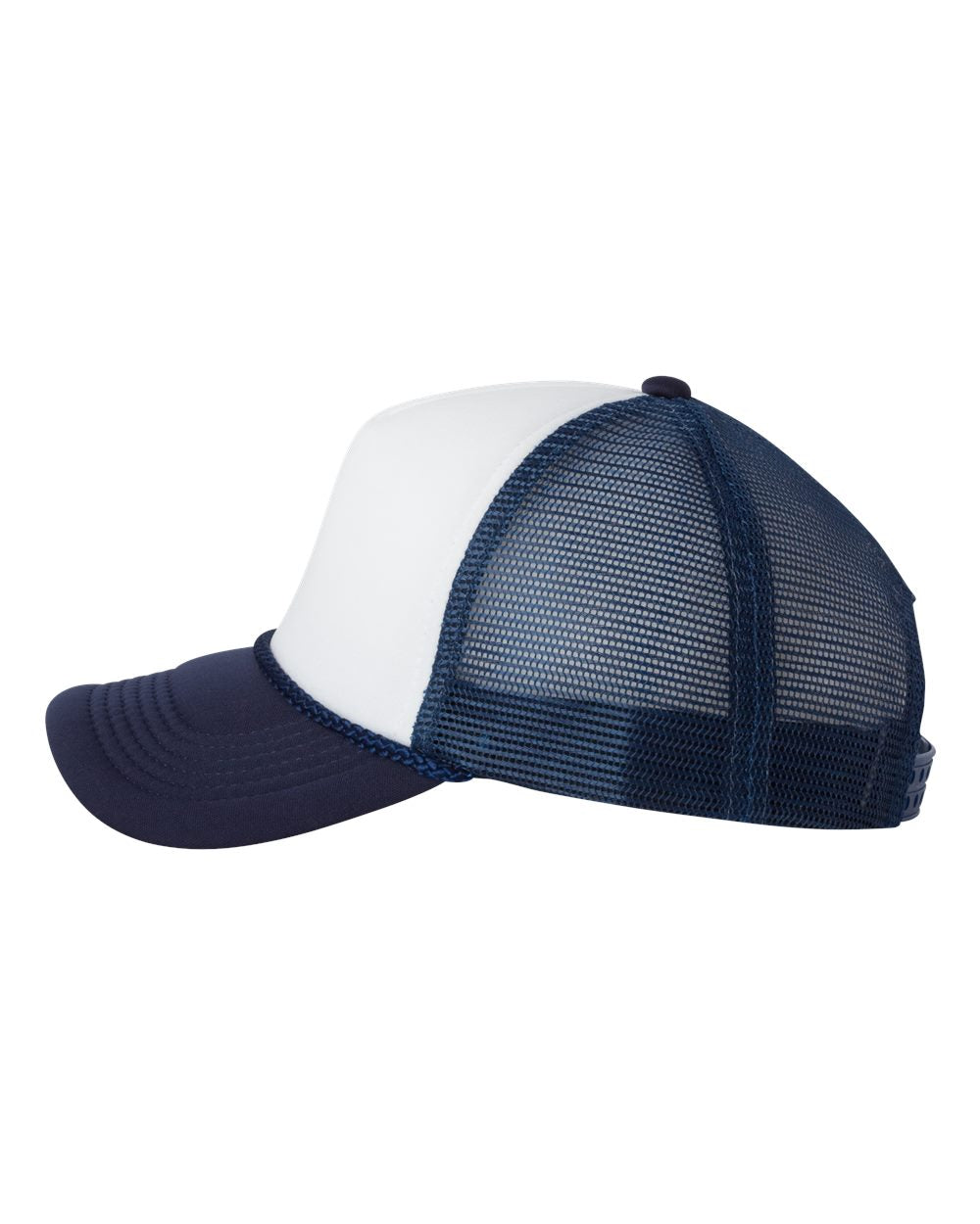 Valucap - Foam Mesh-Back Trucker Cap - VC700& Valucap - Lightweight Twill Cap Grand Print YJ