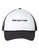 Valucap - Foam Mesh-Back Trucker Cap - VC700& Valucap - Lightweight Twill Cap Grand Print YJ