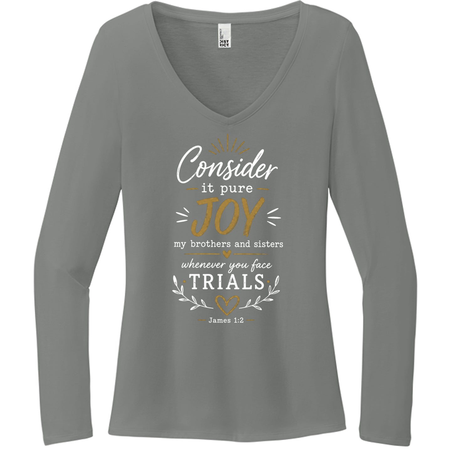 Heathered Charcoal - DT135 - FRONT