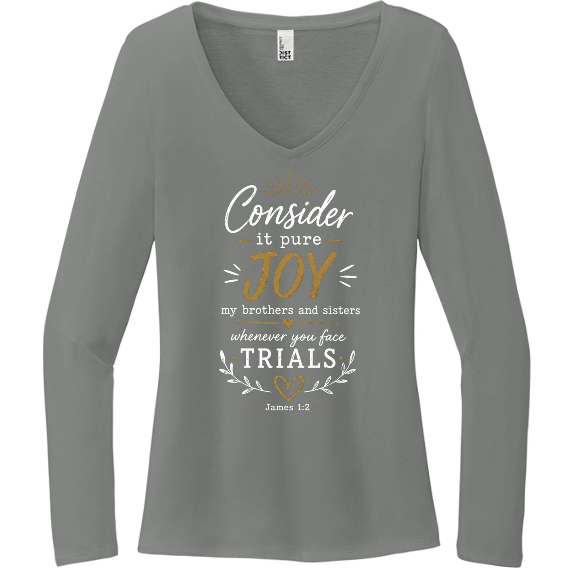 Heathered Charcoal - DT135 - FRONT